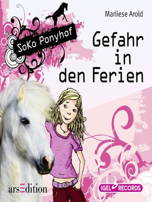cover image of SoKo Ponyhof. Gefahr in den Ferien